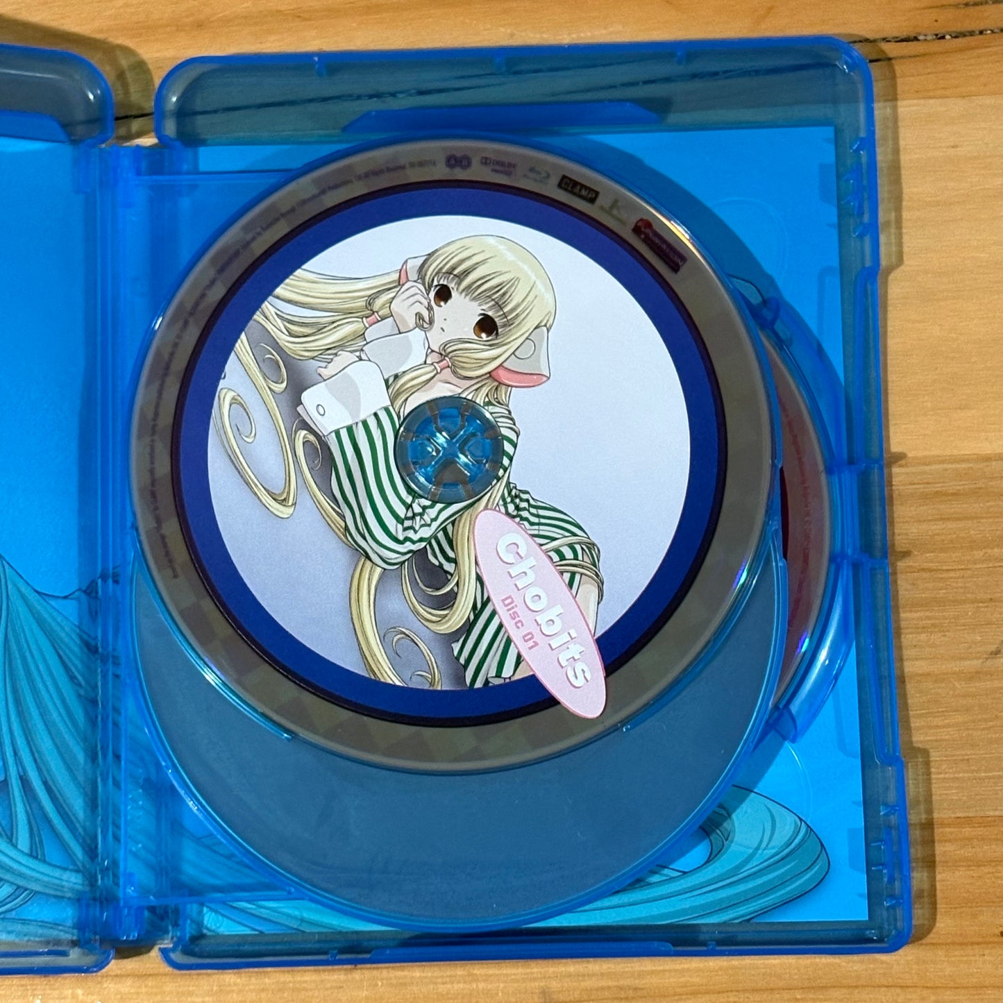 Chobits Collections Blu-Ray Anime 3-Disc Set Region B VGC