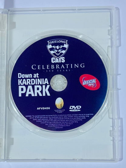 Geelong Cats 150 Years Down At Kardinia Park DVD Celebrating 150 Years VGC