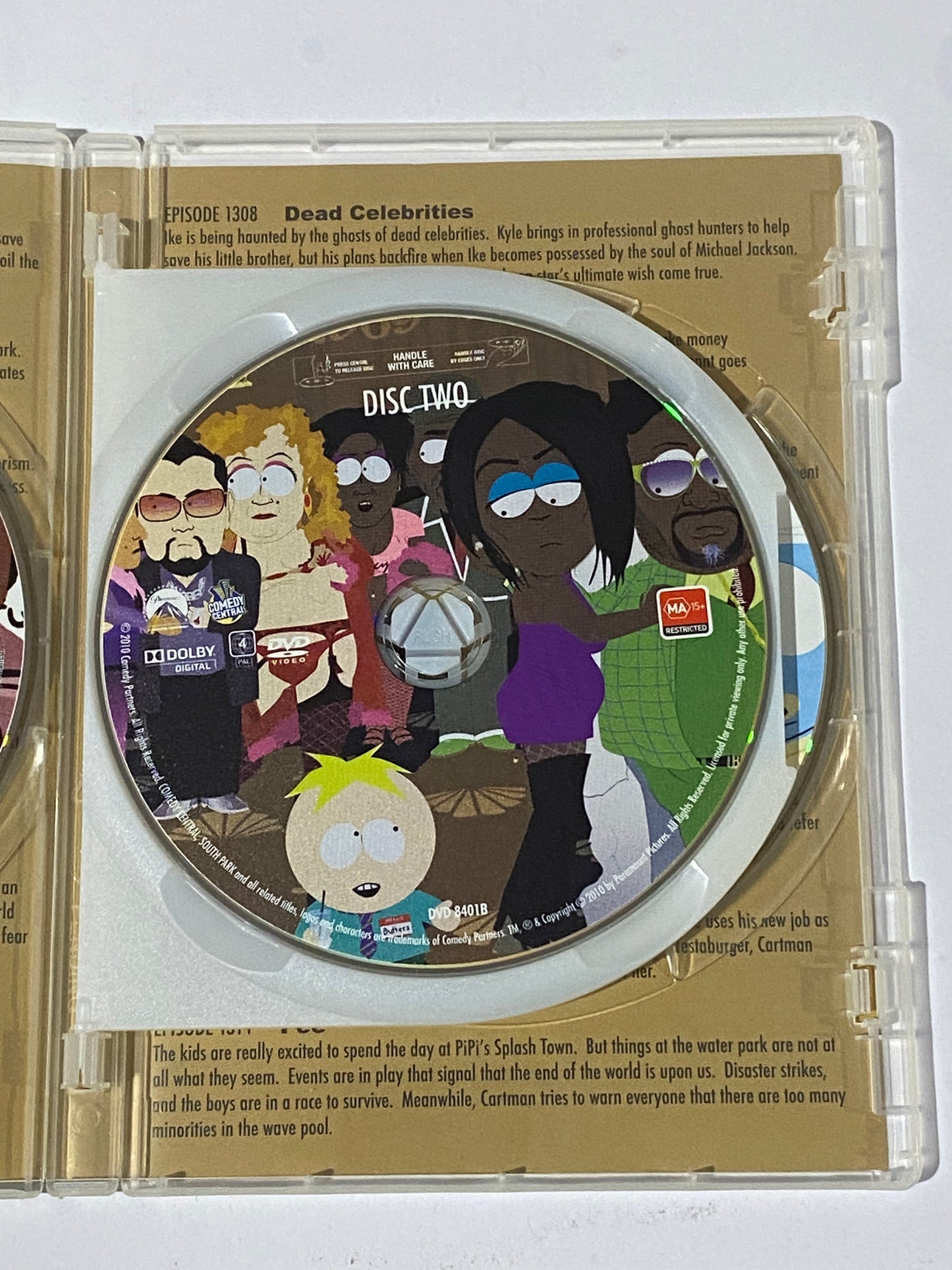 South Park Complete Thirteenth Season DVD 3-Disc Set PAL 4 VGC