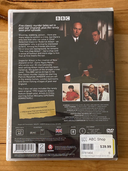 Inspector Alleyn Complete Series 1 & 2 DVD BBC Drama PAL 4 Series 1 is New Sealed