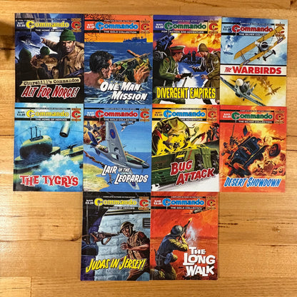 Commando War Comic Bundle x 10 Bundle Printed 2021 DC Thomson 316