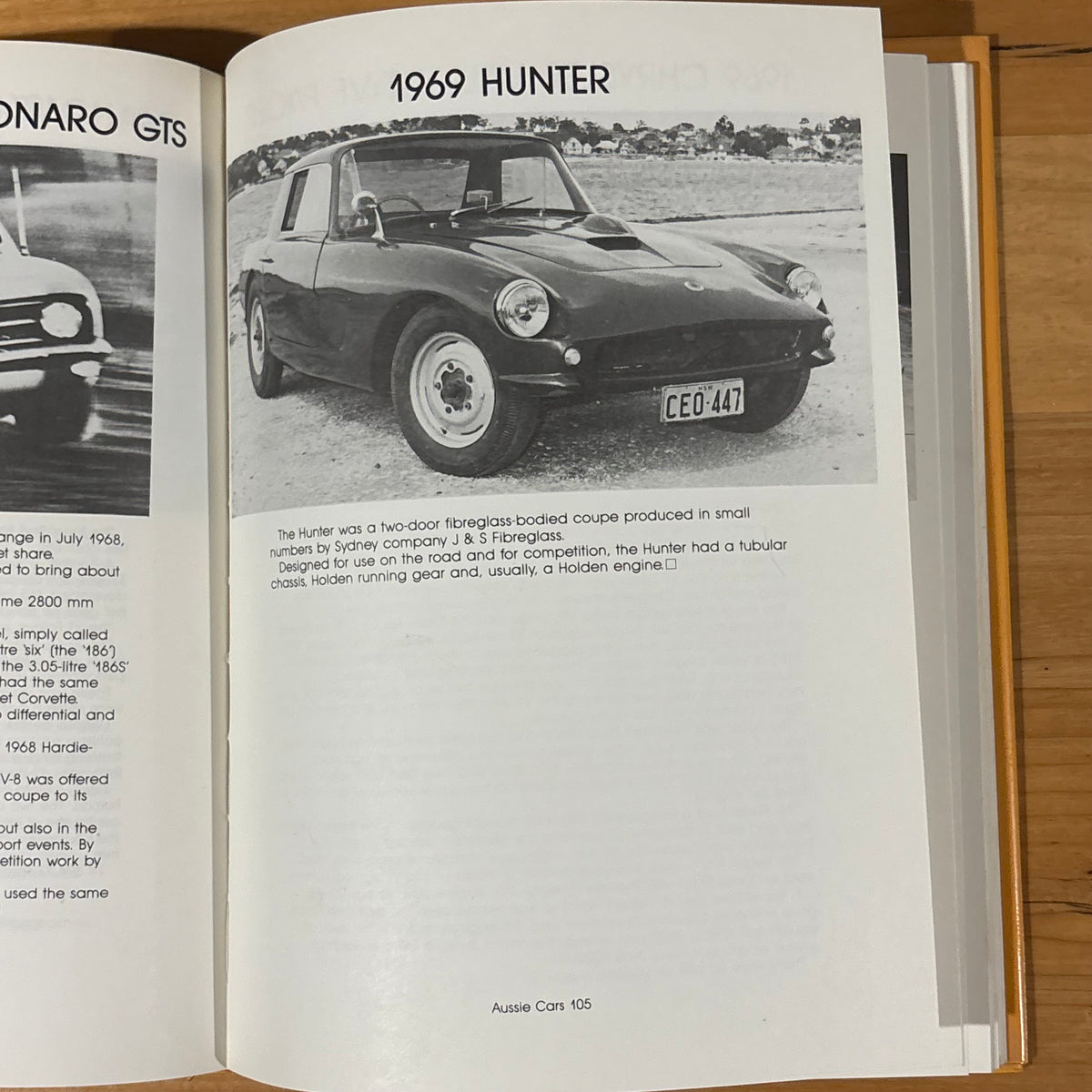 Aussie Cars by Pedr Davis and Tony Davis Hardcover 1987 GD