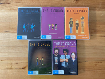 The IT Crowd Series 1-4 & The Internet Is Coming Special DVD PAL 4 VGC