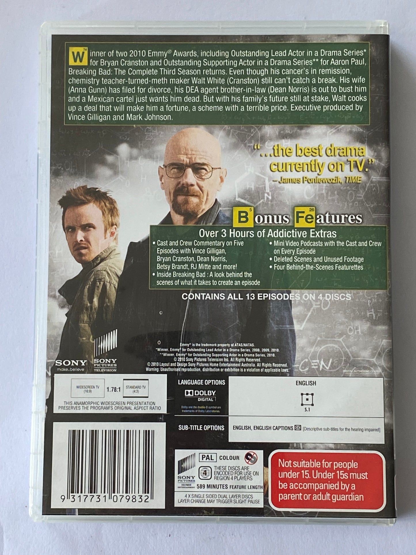 Breaking Bad Seasons 1-6 Complete DVD PAL 4 Season 5+6 New Sealed