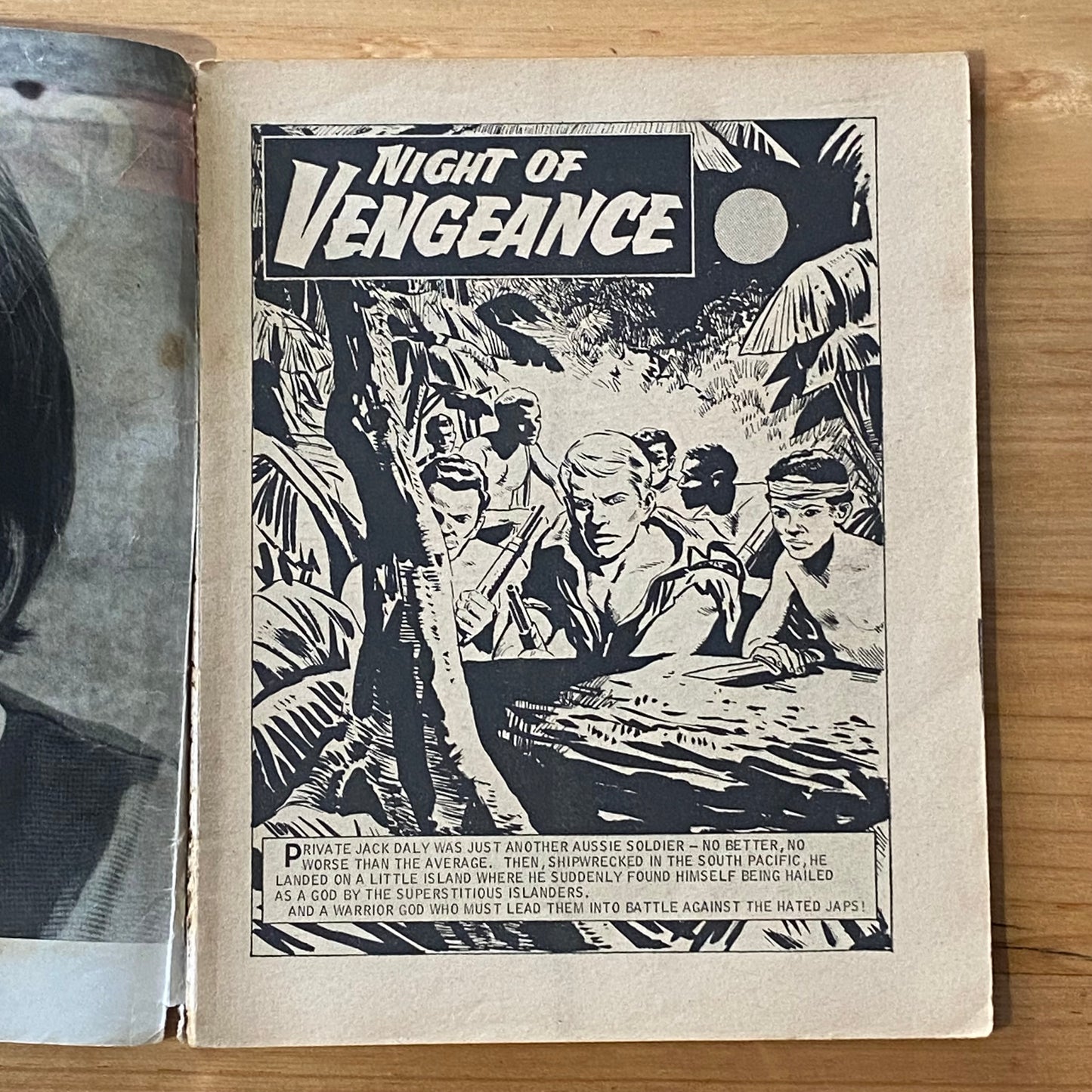 Commando War Comic #692 Night Of Vengeance 1972