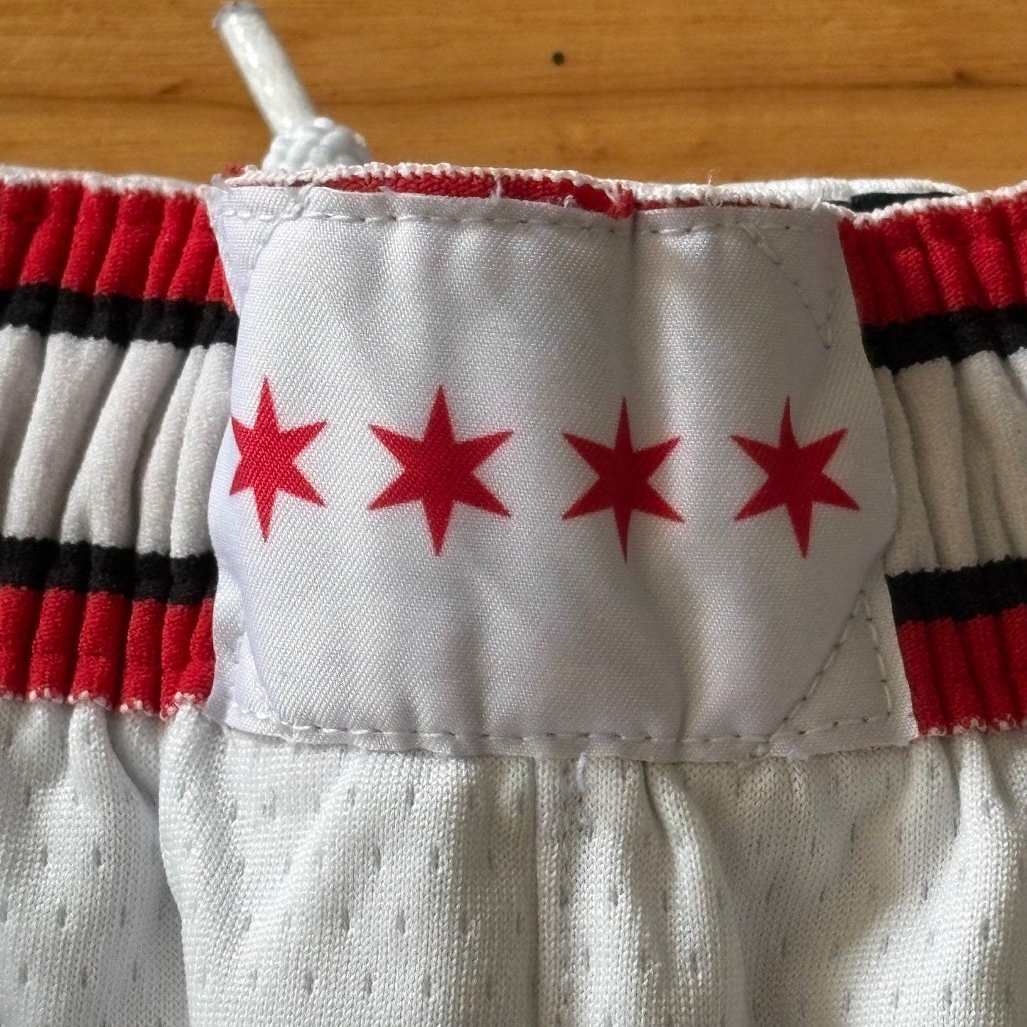 Nike Chicago Bulls Swingman Association Edition Dri-fit White Shorts Sz XL