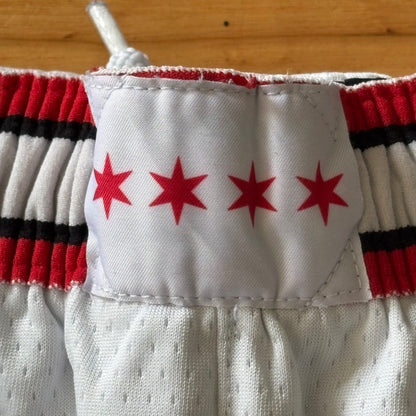 Nike Chicago Bulls Swingman Association Edition Dri-fit White Shorts Sz XL