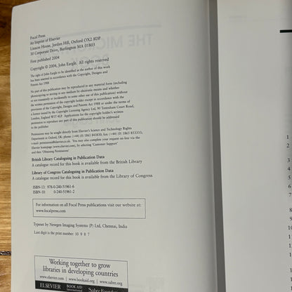 The Microphone Book John Ergle From Mono to Stereo To Surround GD