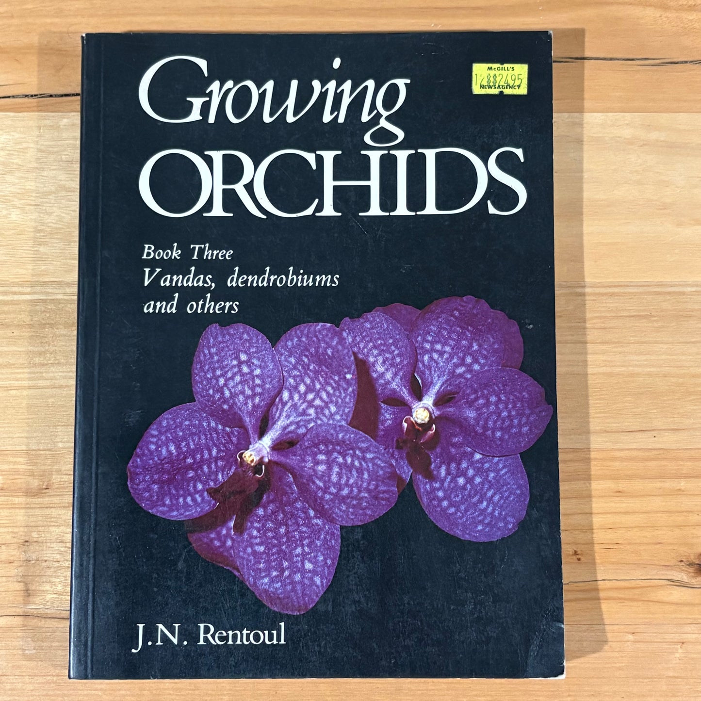 Growing Orchids Book 3 Vandas, dendrobiums and others Paperback 1987 GD