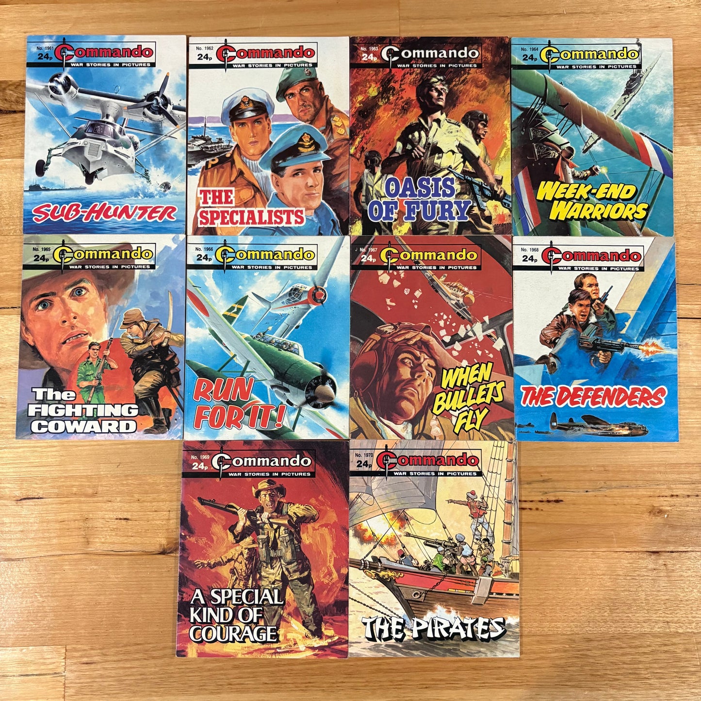 Commando War Comics 1961-1970 Complete Set DC Thomson GD