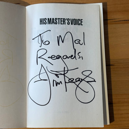 His Master's Voice by Jim Keays SIGNED The Masters Apprentice Paperback 1999
