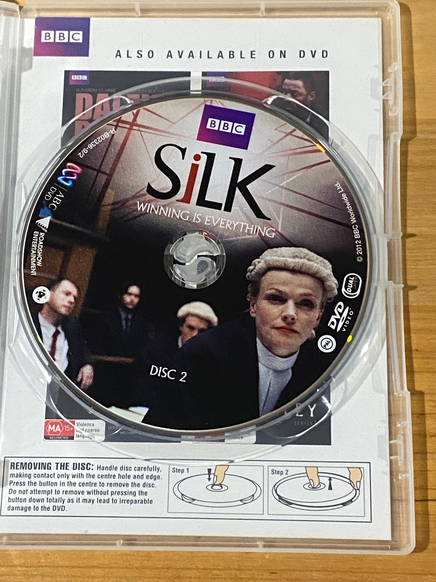 Silk Series 1 DVD BBC TV Drama 2-Disc Set PAL 4 VGC