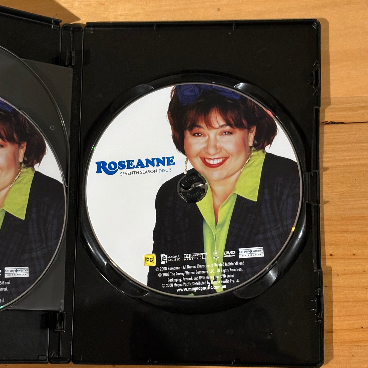 Roseanne Complete Season 7 DVD US Comedy 3-Disc PAL 4 VGC