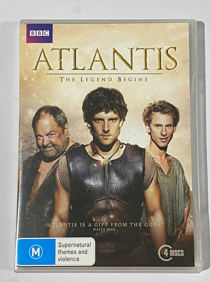 Atlantis Series 1 and 2 Complete Set DVD BBC Drama PAL 4 VGC