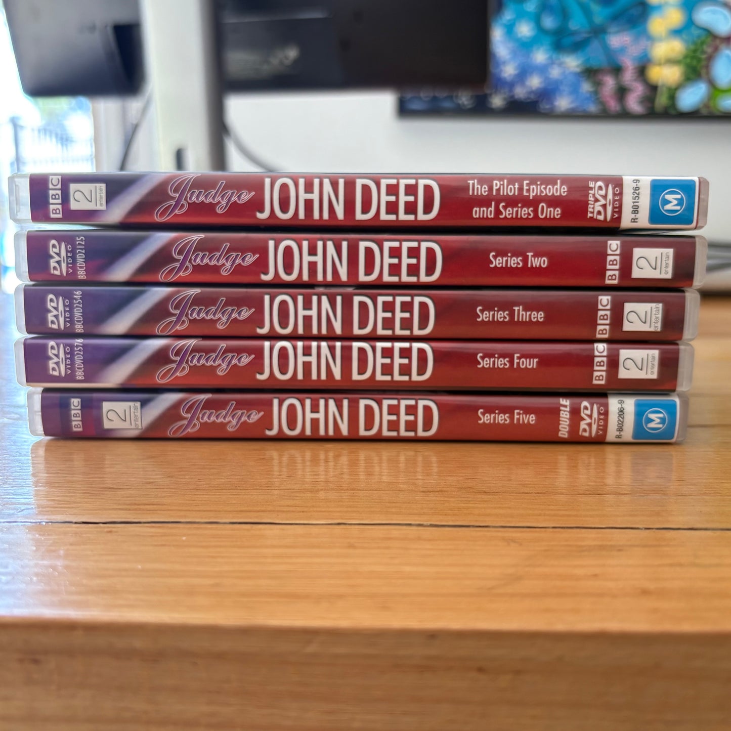 Judge John Deed DVD Series 1-5 BBC Legal Drama Martin Shaw PAL 4 VGC