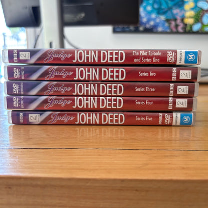 Judge John Deed DVD Series 1-5 BBC Legal Drama Martin Shaw PAL 4 VGC