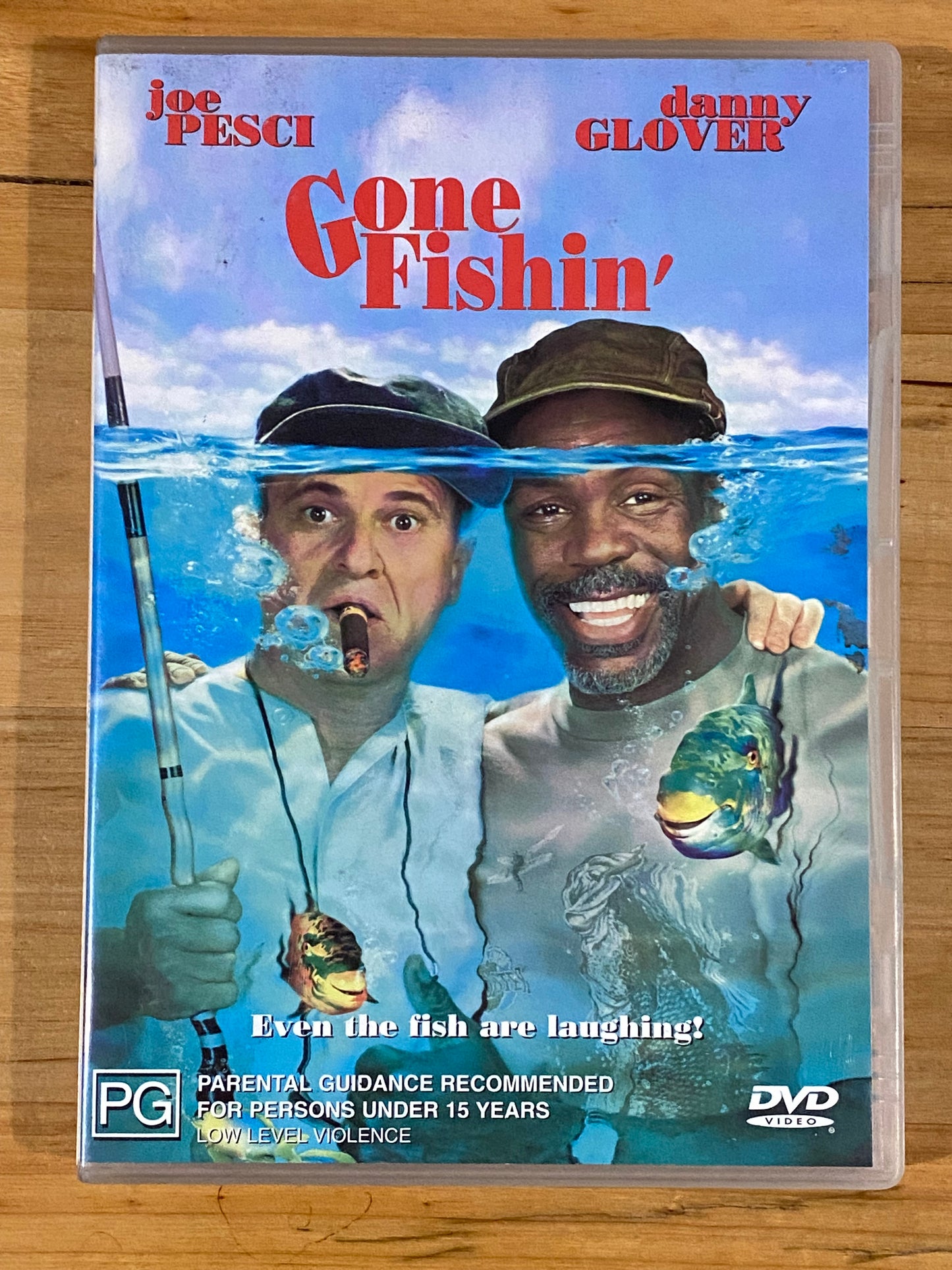 Gone Fishin' DVD Joe Pesci Danny Glover PAL 4 VGC