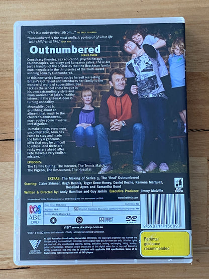 Outnumbered Series 3 DVD BBC Comedy PAL 4 VGC