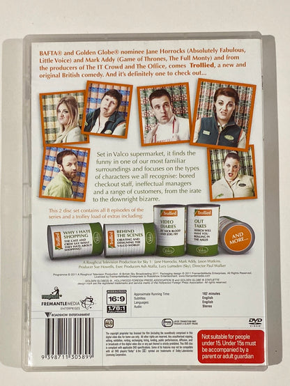 Trollied Complete Series 1 DVD British Comedy 2-Disc Set PAL ALL VGC