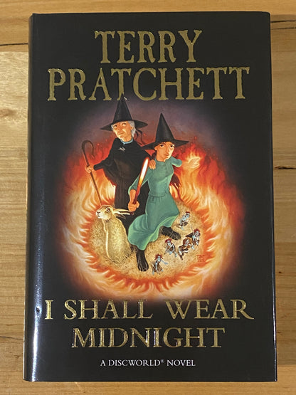 I Shall Wear Midnight A Discworld Novel by Terry Pratchett Hardcover 2010 1st Edition GD