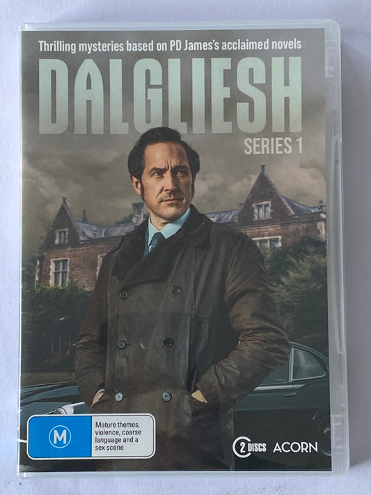 Dalgliesh Series 1 DVD British Detective Drama 2-Disc Set PAL 4 VGC