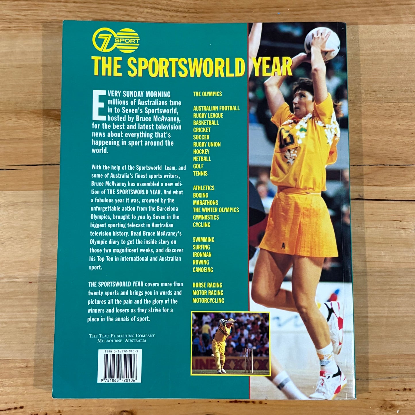 Sportsworld Year Book 7 Sports Paperback 1992 GD