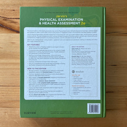 Jarvis's Physical Examination and Health Assessment 2e Hardcover GD