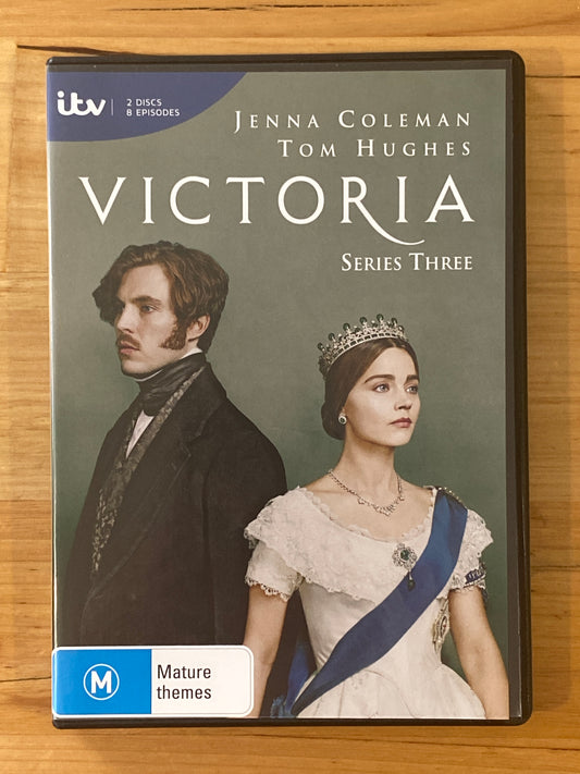 Victoria Series 3 DVD Jenna Coleman ITV Studios Drama 2-Disc PAL 4 VGC