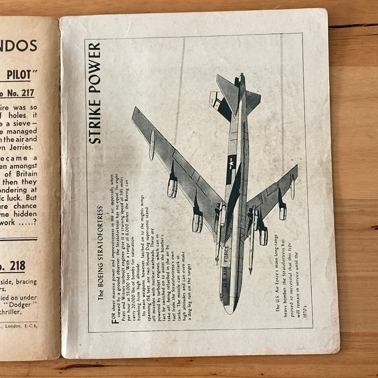 Commando War Comic #215 Dawn Drop 1966