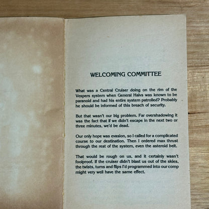 Children Of The Night Space Mavericks 2 by Michael Kring Paperback 1981