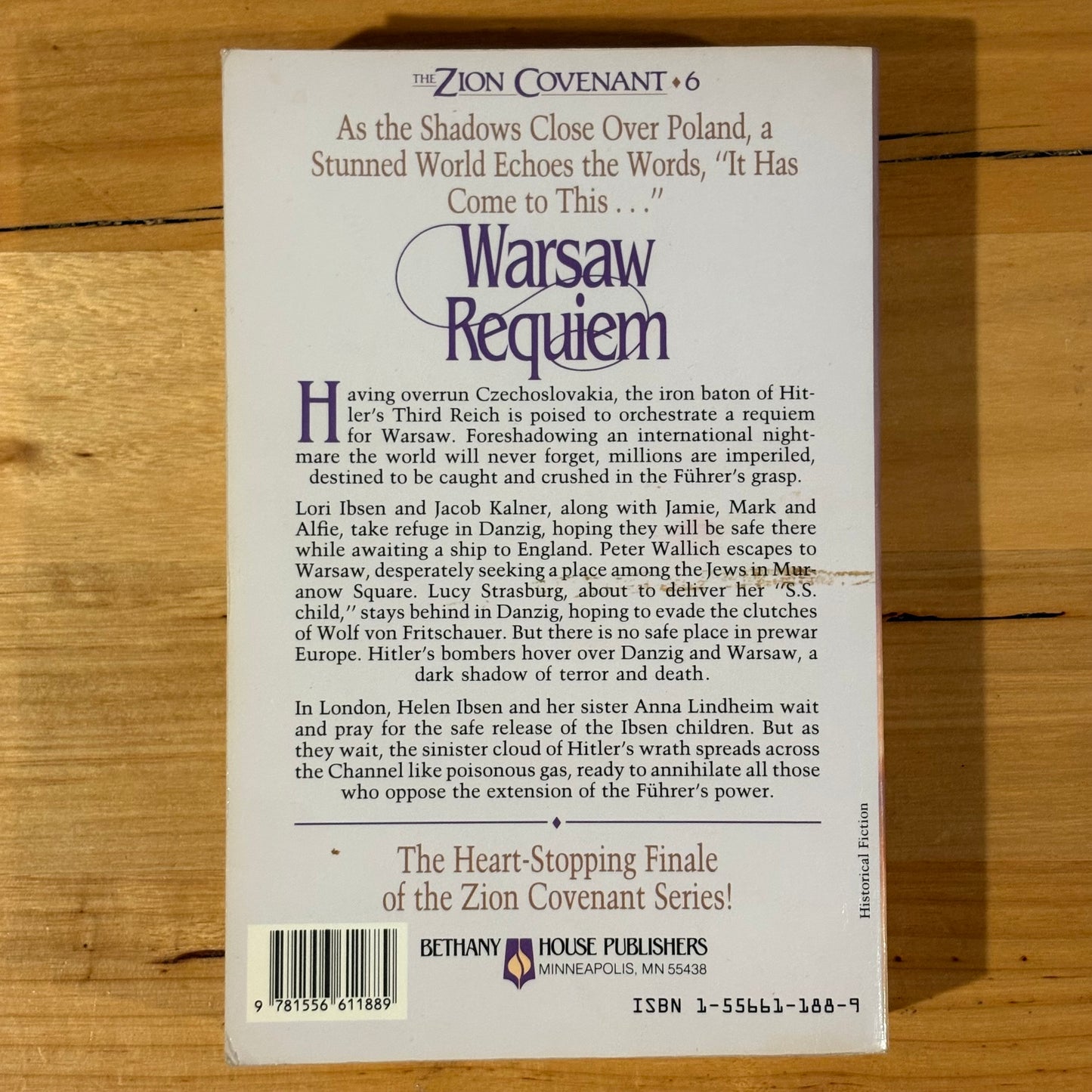 The Zion Covenant Books 1-6 Complete Set by Bodie Thoene Paperback VTG