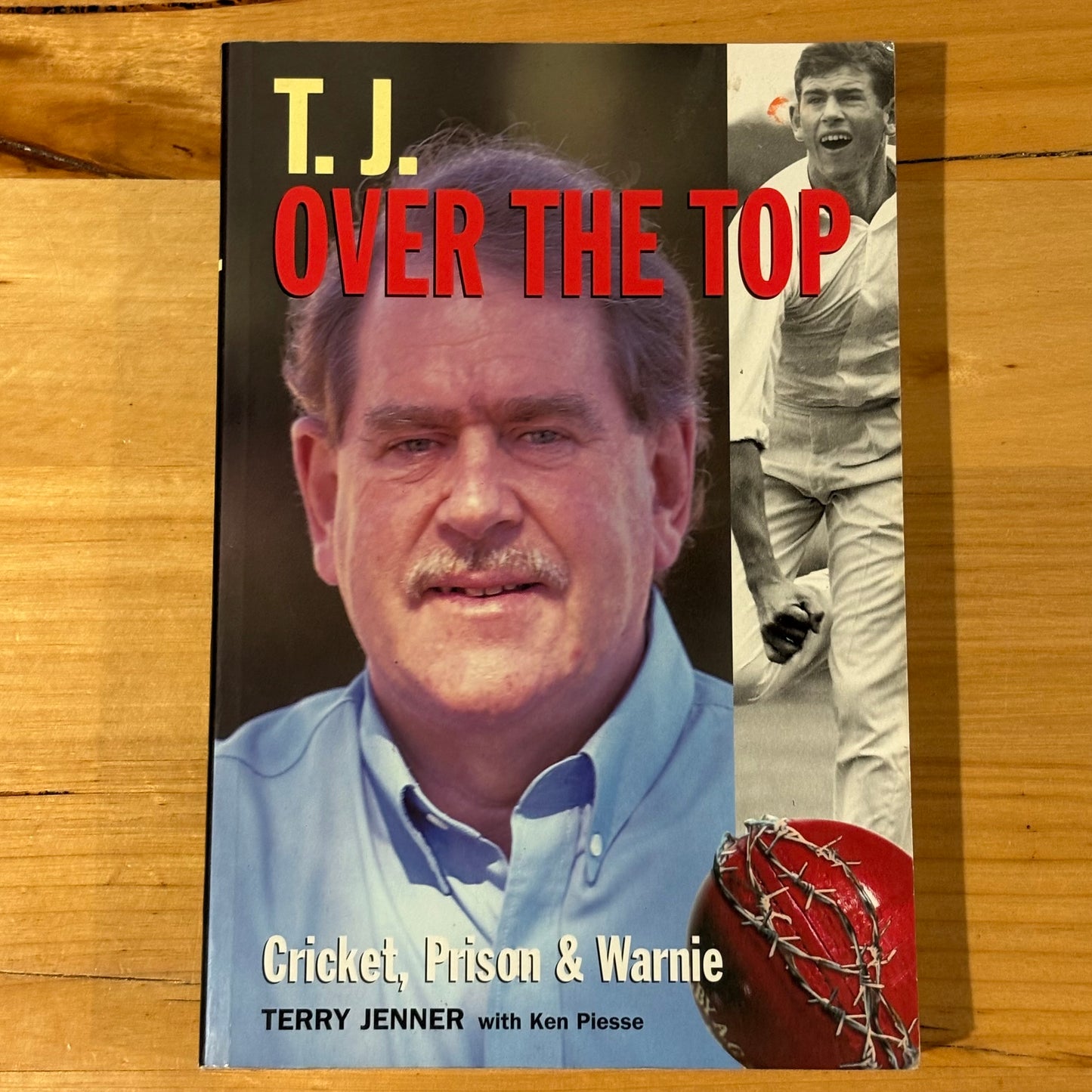 T.J. Over The Top Terry Jenner Biography Paperback GD