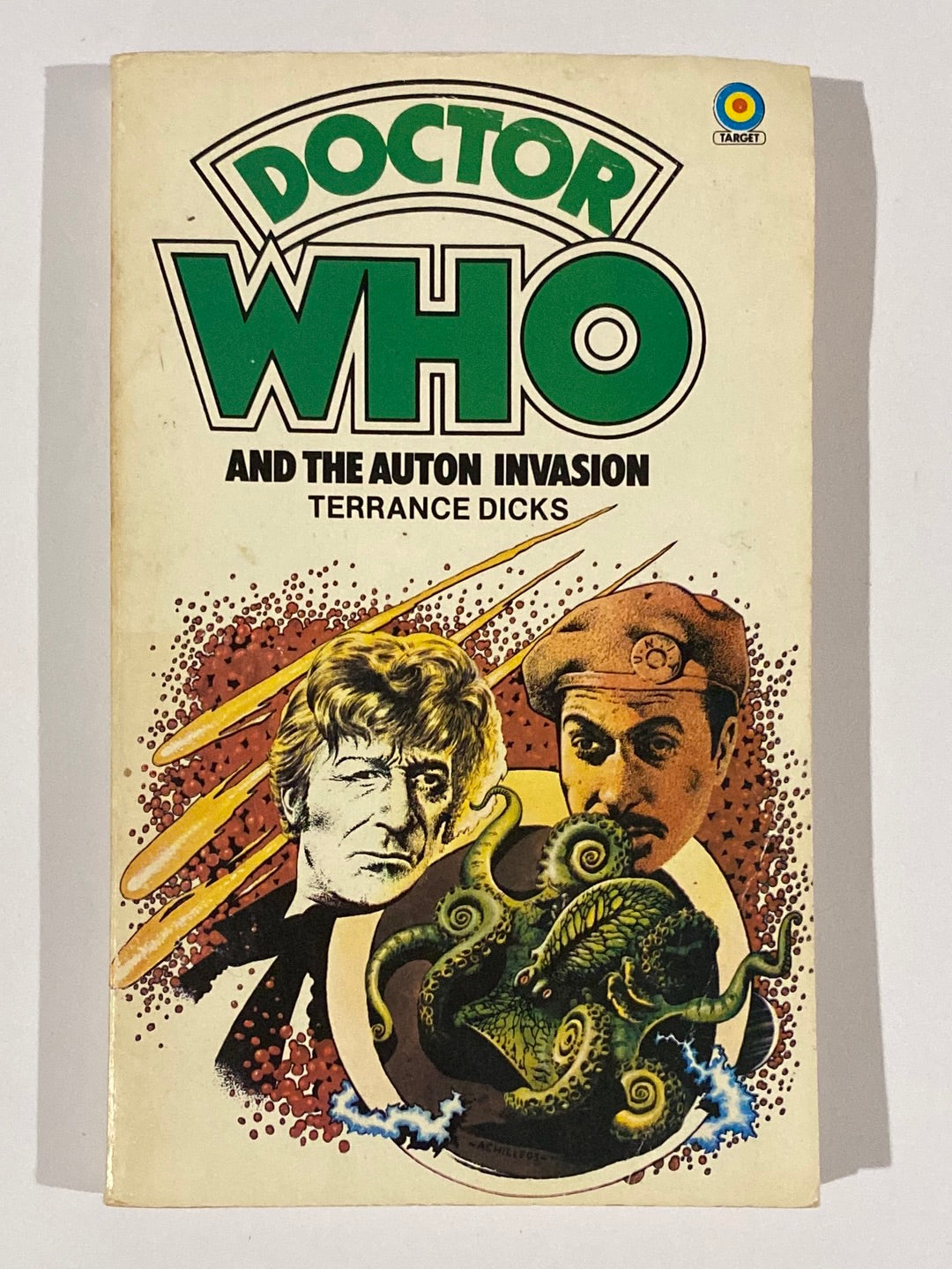 Doctor Who Third Doctor 5 Paperbacks Target Books 1970s VGC