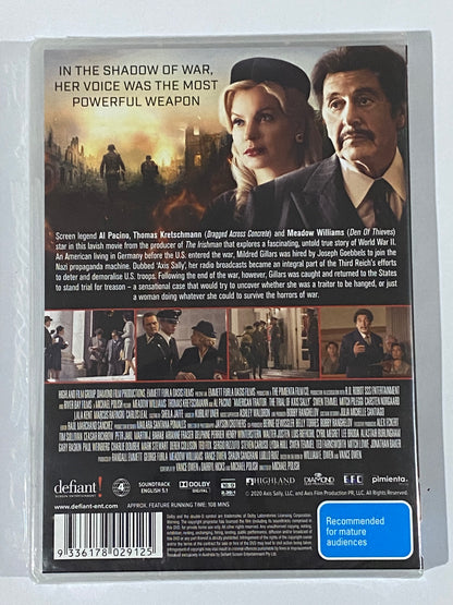 American Traitor The Trial of Axis Annie DVD Al Pacino PAL 4 New Sealed