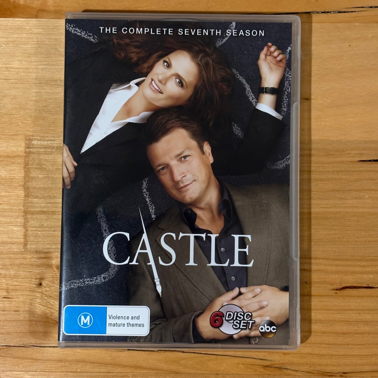 Castle Seasons 1-8 Complete DVD Nathan Fillion US Police Drama PAL 4 VGC