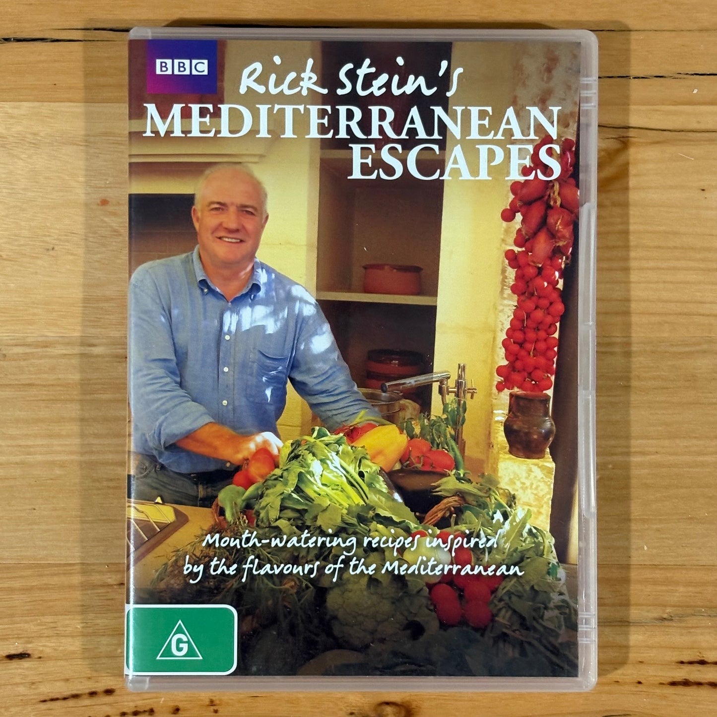 Rick Stein Cookery DVD Mexican French and Mediterranean Bundle PAL 2/4 VGC