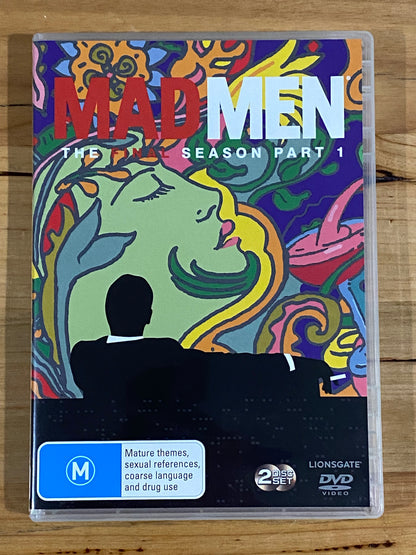 Mad Men The Final Season Part 1 DVD 3-Disc PAL 4 VGC