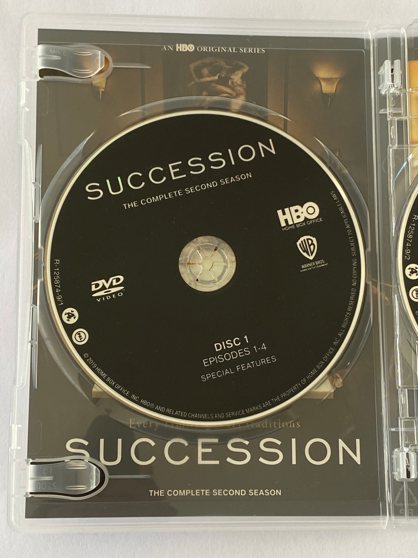 Succession Complete First & Second Seasons DVD 3-Disc Sets PAL 4 VGC