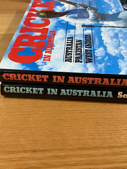 Cricket In Australia Seasons 1981/82 and 1983/84 Hardcover Books GD