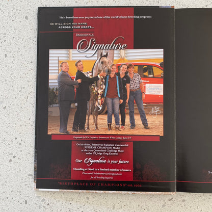 Arabian Studs and Stallions Annual 2018 Hardcover GD