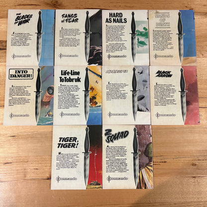 Commando War Comics x 10 Bundle All Published 1980 DC Thomson GD