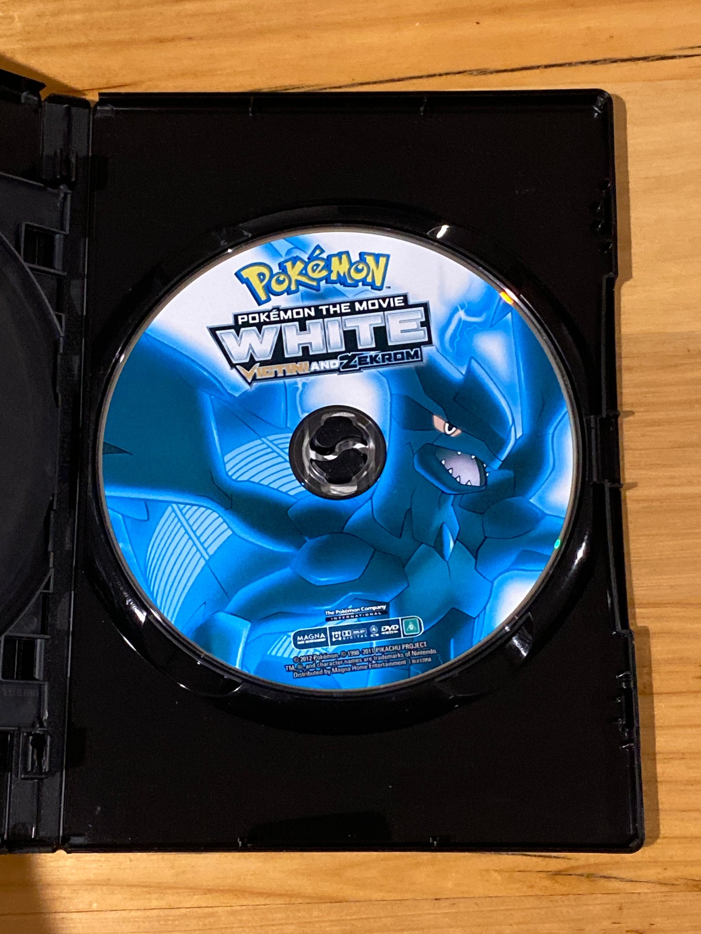 Pokémon Black The Movie & Pokémon White The Movie DVD 2-Disc PAL 4 VGC