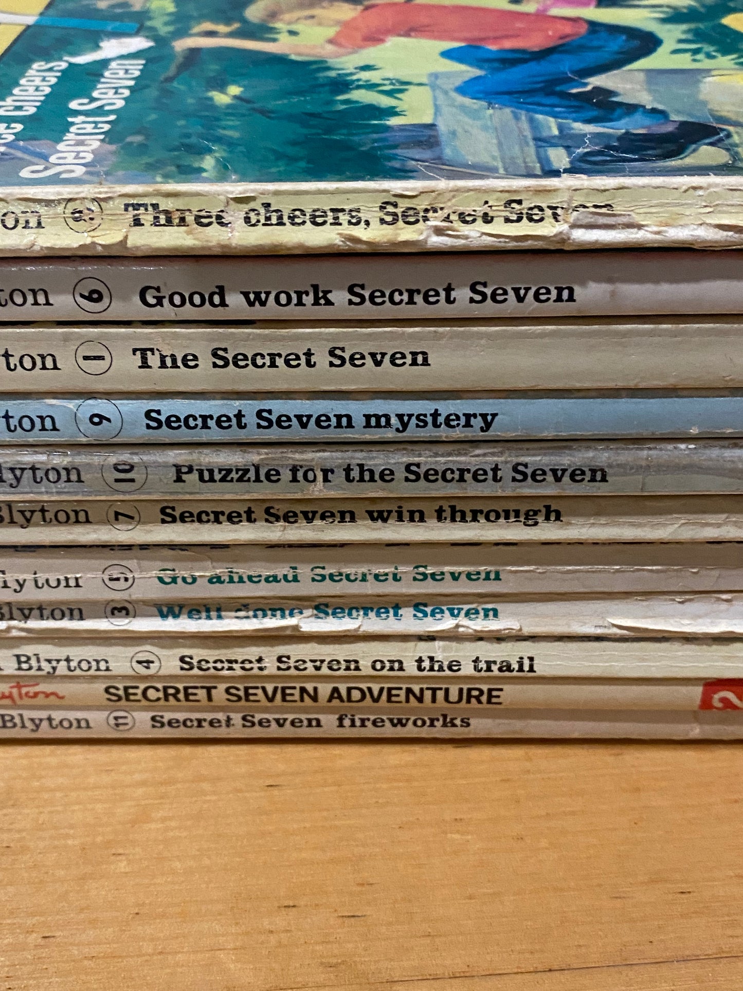 Secret Seven by Enid Blyton 11 Paperback Bundle Vintage Children's Books GD