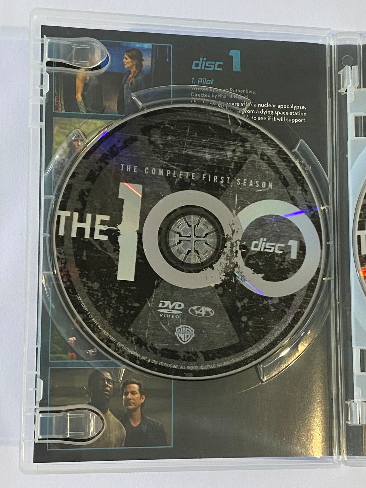 The 100 Complete Series 1 DVD/Ultraviolet 3-Disc Set PAL 4 VGC