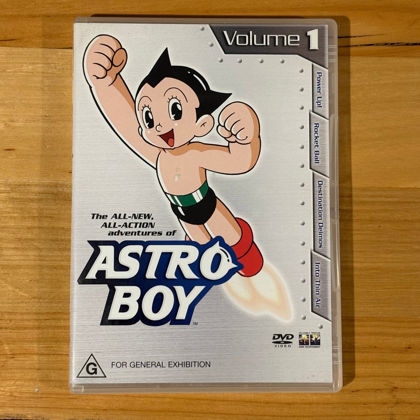 Astro Boy Volumes 1-6 DVD 2003 TV Series PAL 4 VGC - Vol 3 is Sealed