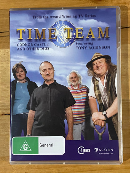 Time Team Digs Roman Britain and more DVD Bundle Tony Robinson PAL 4 VGC