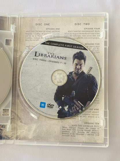 The Librarians Complete Season 1 & 3 DVD 2 Series Bundle Set PAL 4 VGC