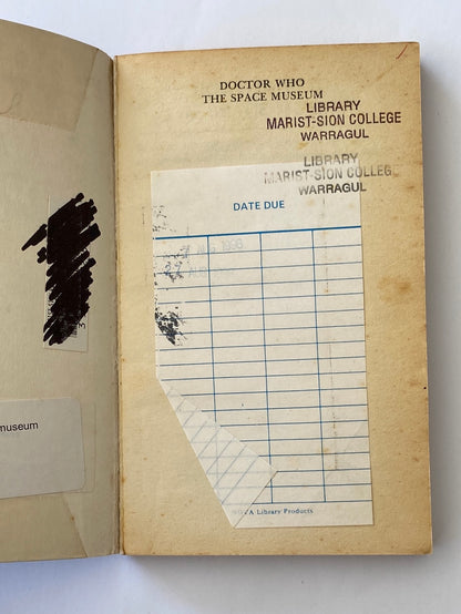 Doctor Who First Doctor 3 Paperbacks Target Books 1980s VGC