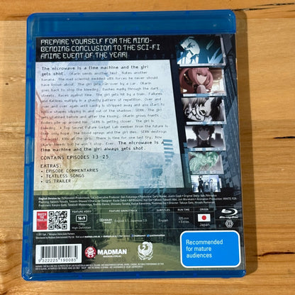 Steins;Gate Collection 2 Anime 2-Disc Set Region B VGC