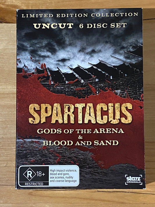 Spartacus Limited Edition Box-Set DVD 6-Disc Set NTSC 4 VGC